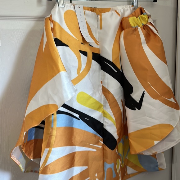 NWT ASOS True Violet Off Shoulder Dress - Picture 4 of 4